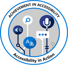 Accessibility in Action badge