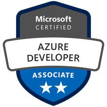 Azure Developer Associate badge