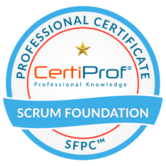 Scrum Foundation Professional Certificate badge